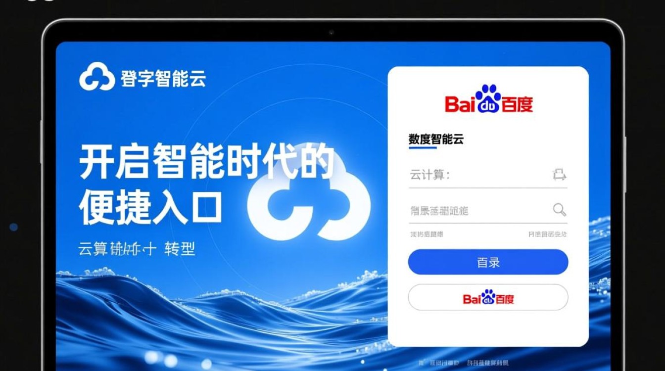 百度智能云-登录