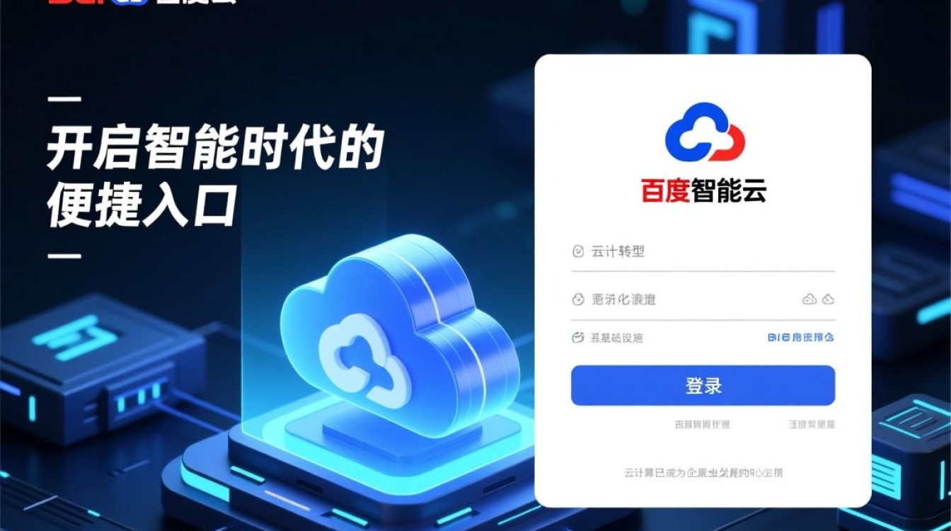 百度智能云-登录