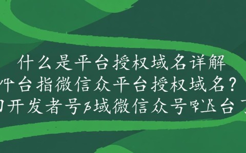 如何正确设置微信公众平台授权域名，确保账号安全与功能正常使用？