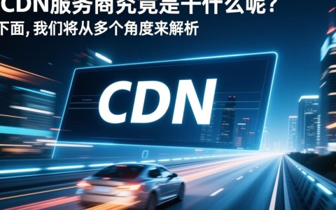cdn服务商具体负责哪些网络加速与内容分发工作？