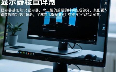 如何快速识别和了解显示器的详细配置信息？