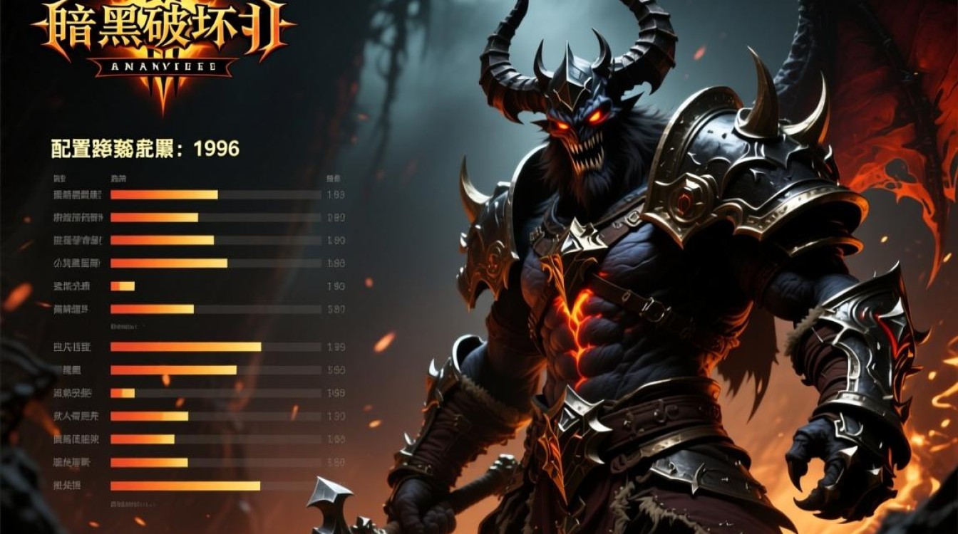 暗黑破坏神配置要求中，哪些硬件配置是游戏运行的关键？