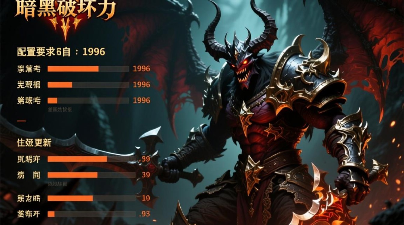 暗黑破坏神配置要求中，哪些硬件配置是游戏运行的关键？