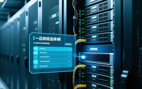 服务器规格选择需考虑哪些核心参数？