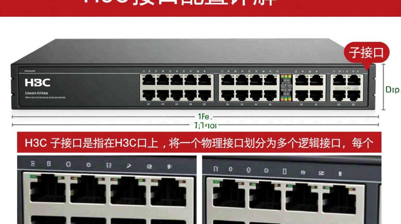 h3c 子接口配置中，有哪些关键步骤和常见问题需要注意？