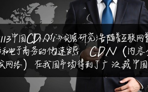 2013年中国cdn市场发展研究报告，哪些因素影响了cdn市场的增长与变革？