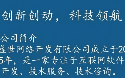 盛世网络开发有限公司，其业务范围与市场前景如何？