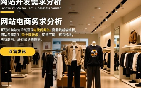 服装网站开发需求分析，如何精准把握用户需求，打造高效服装电商平台？