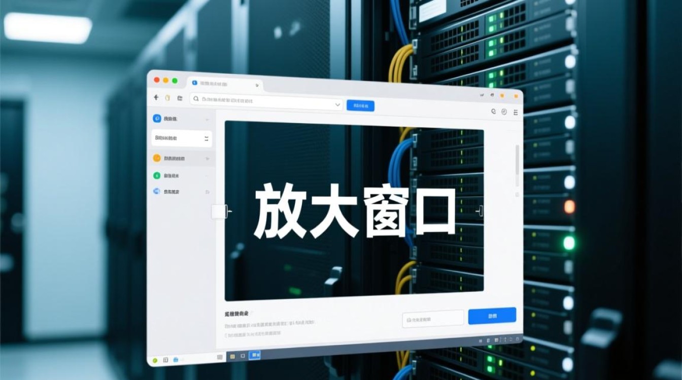 服务器怎么放大窗口?操作步骤是怎样的? 服务器怎么放大窗口?操作步骤是怎样的?