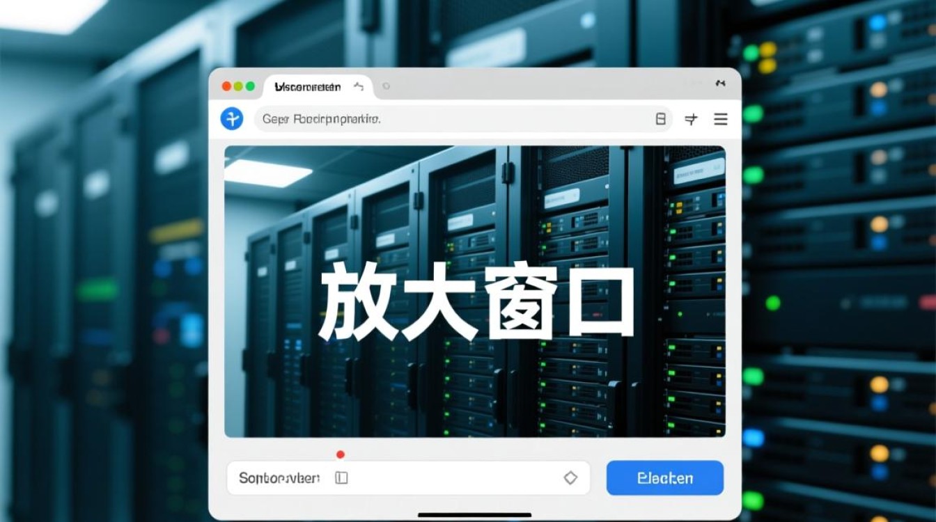 服务器怎么放大窗口?操作步骤是怎样的? 服务器怎么放大窗口?操作步骤是怎样的?