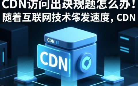 海报CDN访问故障，紧急应对策略有哪些？