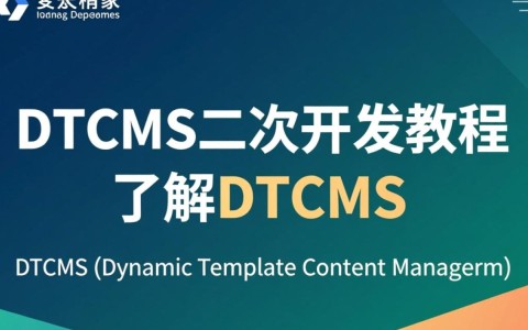 dtcms二次开发教程，如何进行高效拓展和定制？