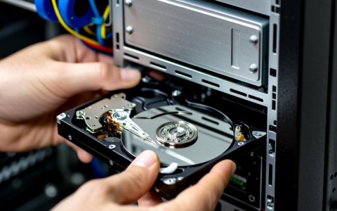 服务器装硬盘后，BIOS里怎么设置才能识别？