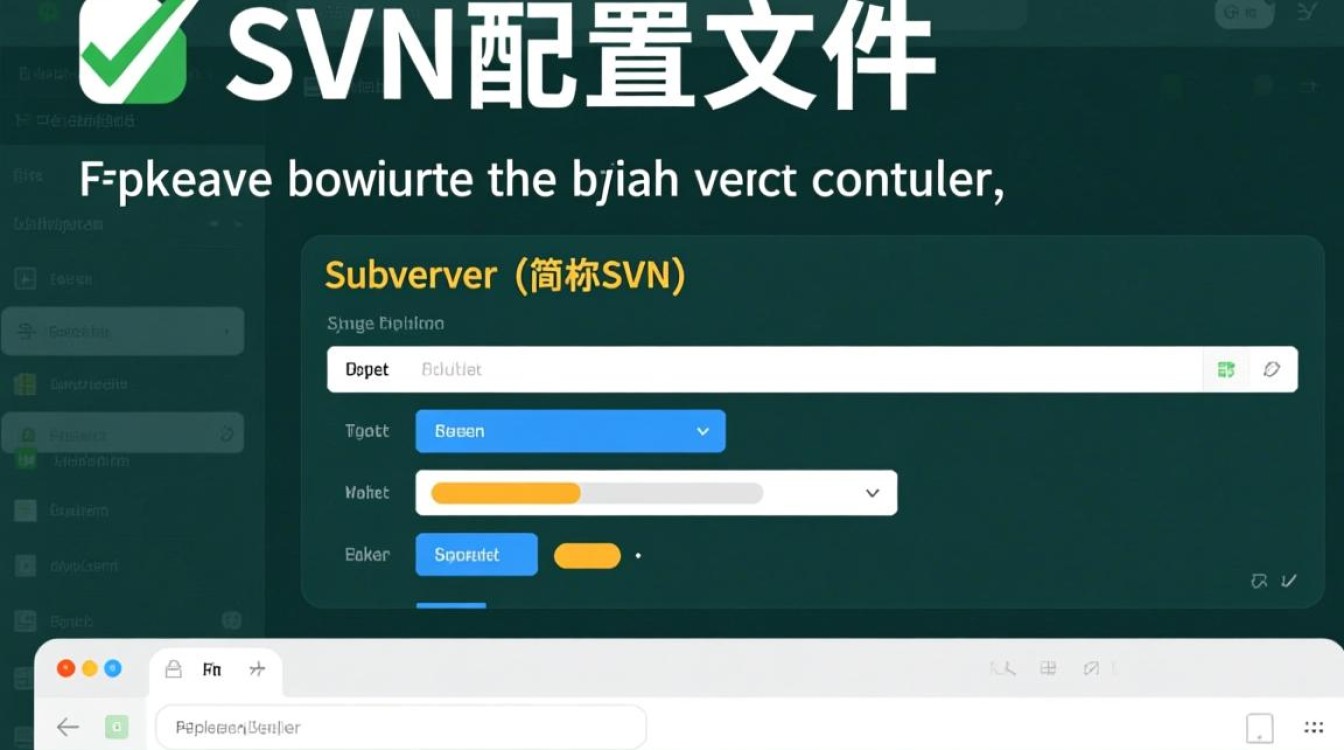 SVN配置文件具体位置在哪里可以查找？