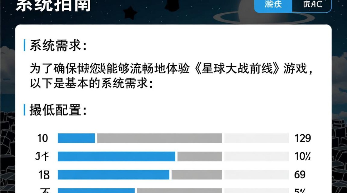 星球大战前线配置中,哪些硬件最低配置能流畅运行? 星球大战前线配置中,哪些硬件最低配置能流畅运行?