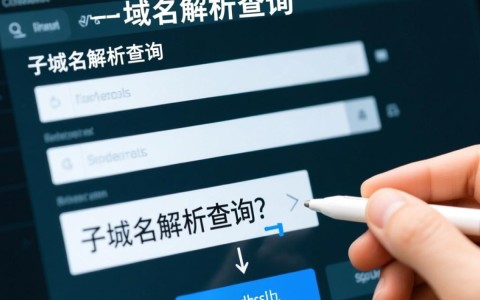 子域名解析查询为何如此重要？解析流程详解与常见问题解答