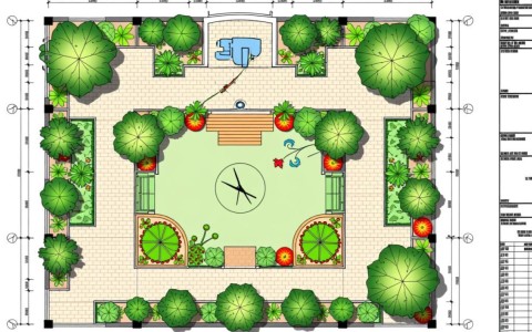 CAD植物配置平面图，如何正确运用和优化设计效果？