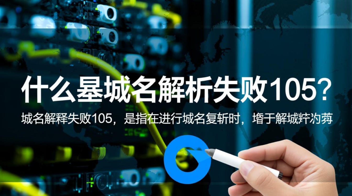 域名解析失败105背后原因揭秘,网络故障还是配置错误? 域名解析失败105背后原因揭秘,网络故障还是配置错误?