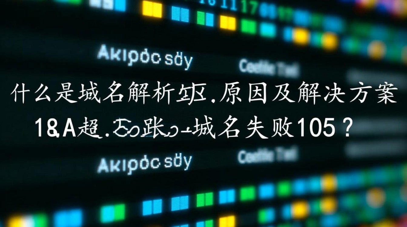 域名解析失败105背后原因揭秘,网络故障还是配置错误? 域名解析失败105背后原因揭秘,网络故障还是配置错误?