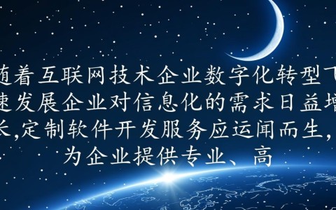 石家庄定制软件开发服务，如何选择最适合企业需求的解决方案？