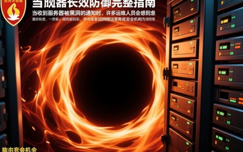 服务器被黑洞攻击怎么办？快速解除与防御方法有哪些？