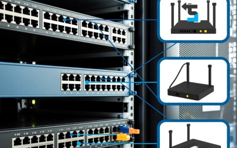 服务器要交换机路由器具体怎么设置？