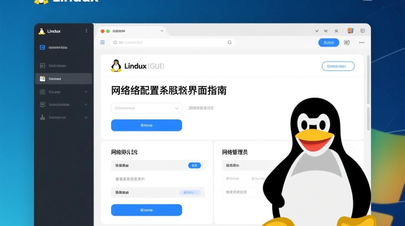Linux网络配置图形界面，有哪些图形化工具可用？如何选择合适的界面进行配置？