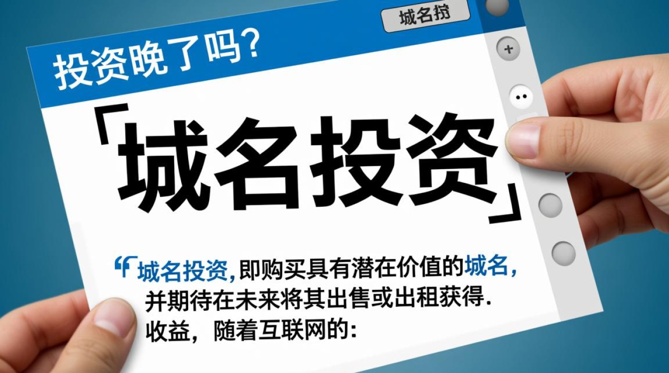 在域名投资热潮中，我是否错过了最佳投资时机？