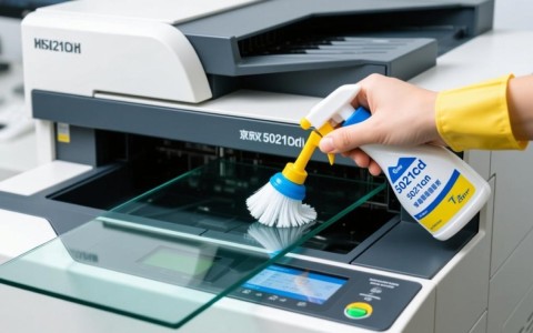 京瓷5021cdn为何提示窄缝玻璃需清洁？原因何在？