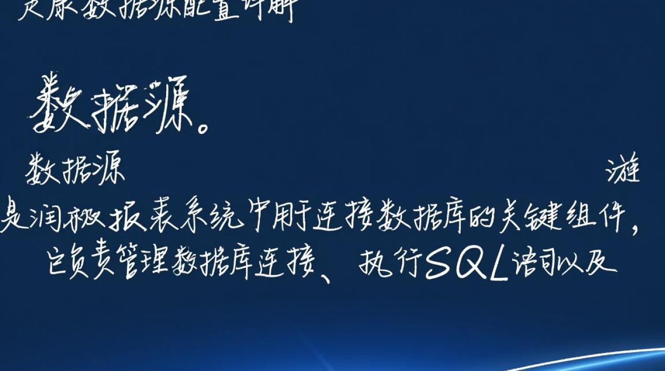 润乾数据源配置中如何实现高效的数据源管理及优化? 润乾数据源配置中如何实现高效的数据源管理及优化?