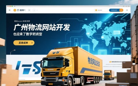 广州物流网站开发，如何打造高效便捷的物流平台体验？
