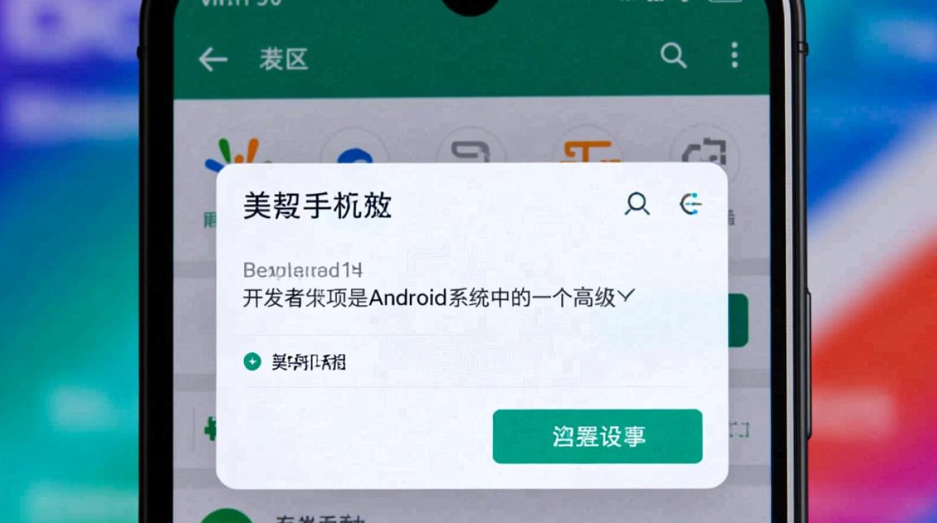 美图手机如何进入开发者选项？详细步骤揭秘