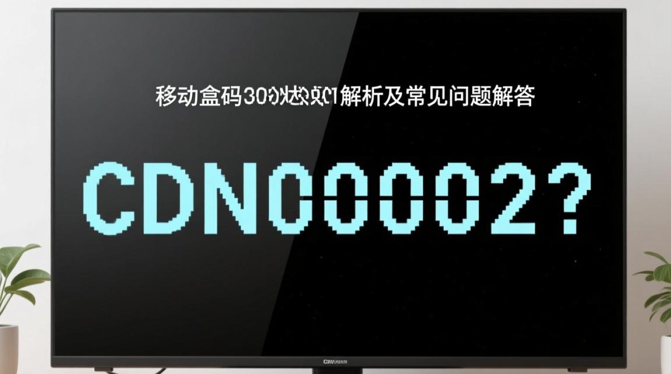 移动机顶盒CDN000002状态码是什么意思?解决方法全解析! 移动机顶盒CDN000002状态码是什么意思?解决方法全解析!