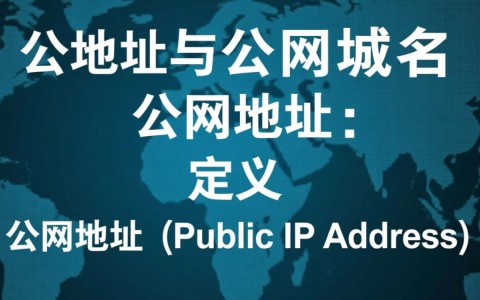 公网地址与公网域名有何区别与联系？揭秘两者之间的奥秘！