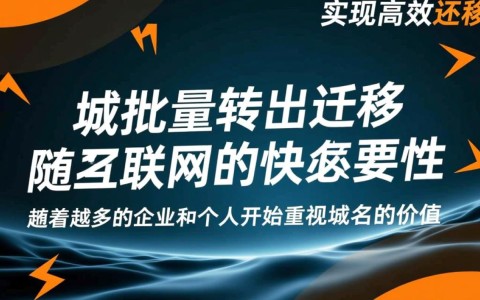 西部数码域名批量转出，有哪些限制和注意事项？