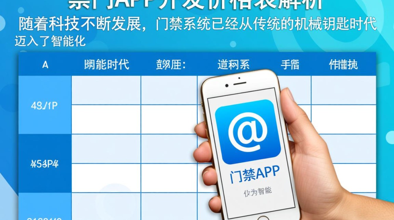 门禁app开发价格表揭秘,不同功能和规模有何价格差异? 门禁app开发价格表揭秘,不同功能和规模有何价格差异?