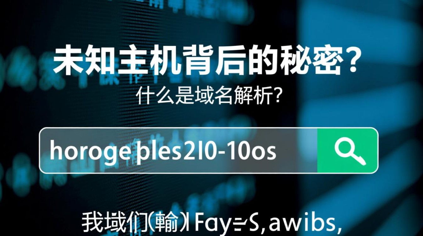 域名解析疑难为何出现未知主机?解析故障排查指南? 域名解析疑难为何出现未知主机?解析故障排查指南?