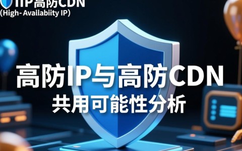 高防IP与高防CDN同时使用，是否存在兼容性问题及优化方案？