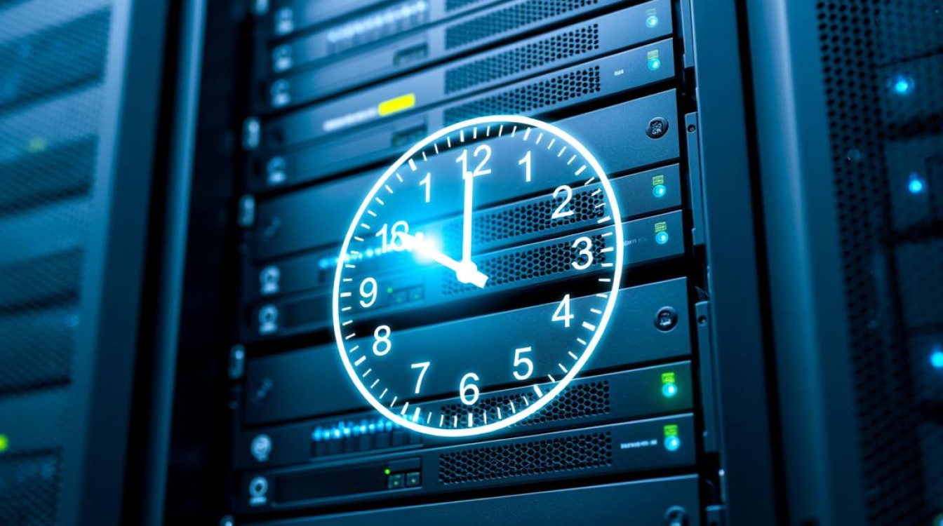 配置时间同步服务器时，有哪些关键步骤和注意事项？