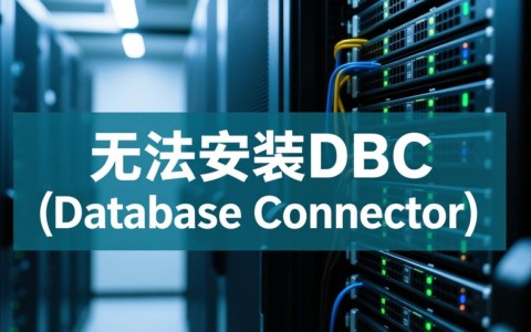 服务器装不上DBC？常见原因及解决方法有哪些？
