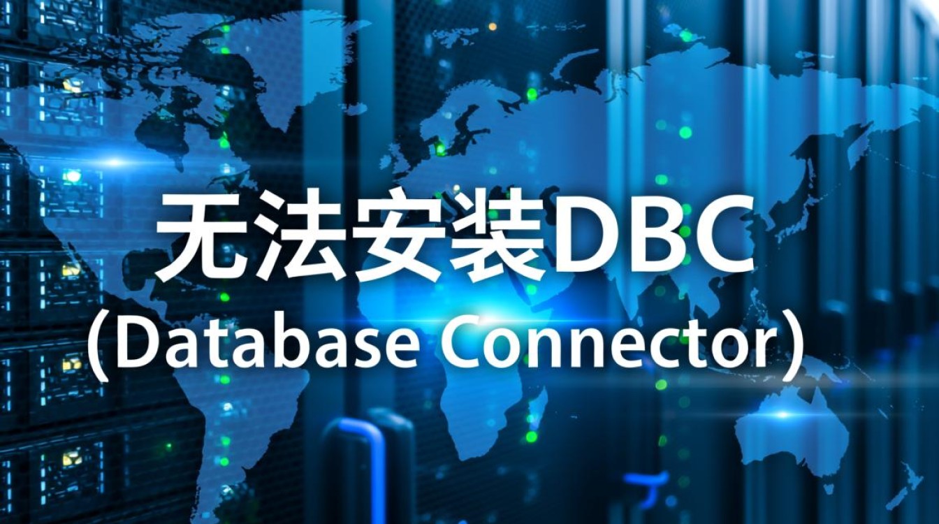 服务器装不上DBC?常见原因及解决方法有哪些? 服务器装不上DBC?常见原因及解决方法有哪些?