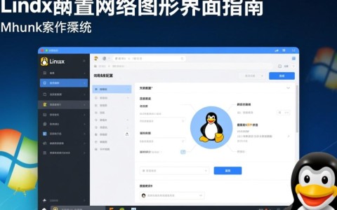 Linux系统下如何通过图形界面高效配置网络连接？