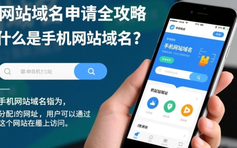 手机网站域名申请，有哪些步骤和注意事项？