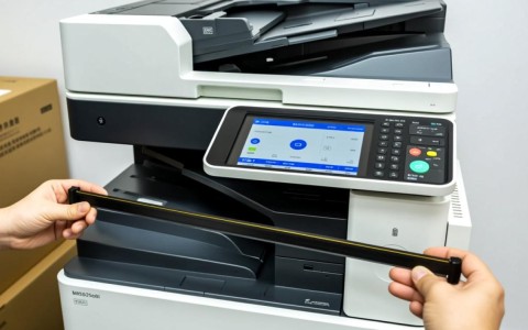 京瓷m5521cdn更换转印带教程视频，操作步骤详解？