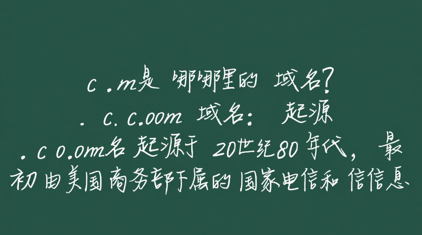 .com域名究竟源自哪个国家或地区？揭秘其历史起源之谜