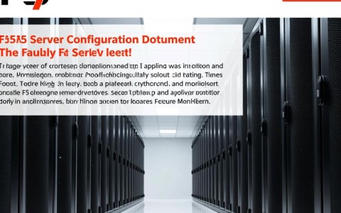 F5服务器配置文档中，有哪些关键步骤或注意事项容易忽略？