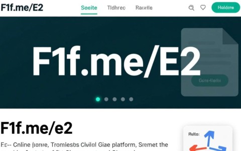 f1f.me/e2网站究竟是什么？揭秘其真实用途与功能！