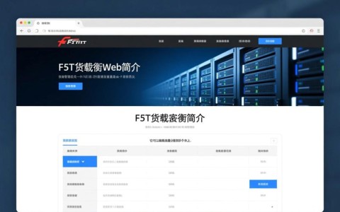 f5负载均衡web界面如何实现高效管理？探讨优化策略与使用技巧。