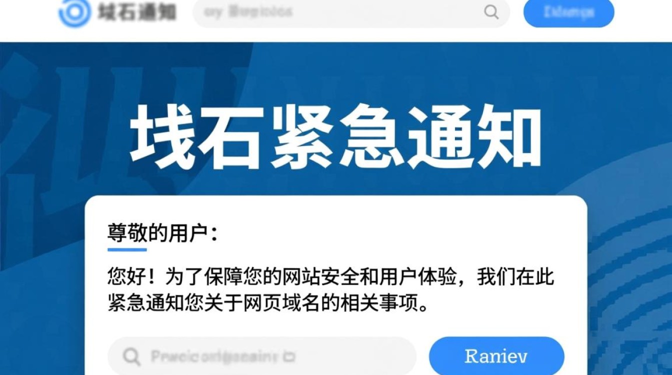 网页域名紧急通知为何突然发布?背后原因及应对措施详解? 网页域名紧急通知为何突然发布?背后原因及应对措施详解?