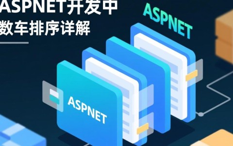 ASP.NET数组排序中，如何高效实现自定义排序算法？